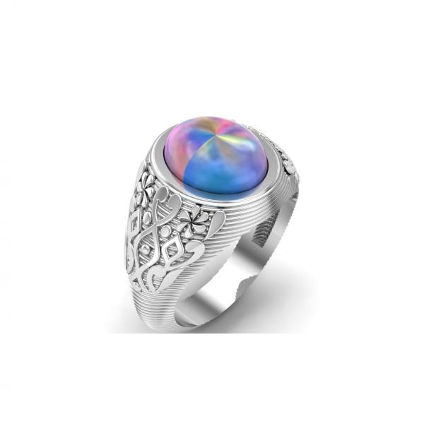 Bague labradorite argent Riga